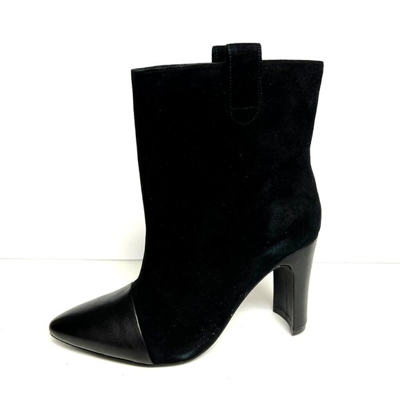42 Gold Womens Kara Bootie Black Size 9 M - Picture 1 of 6